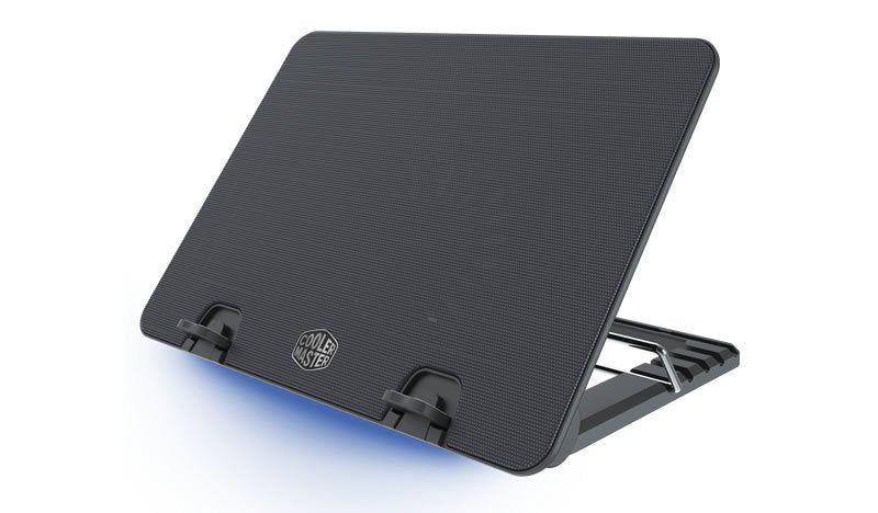 Coolermaster Base Refrigeradora Port. Ergostand Iv Negro/1 Ventilador/4xusb 2.0/1 Micro Usb/17  R9-Nbs-E42k-Gp