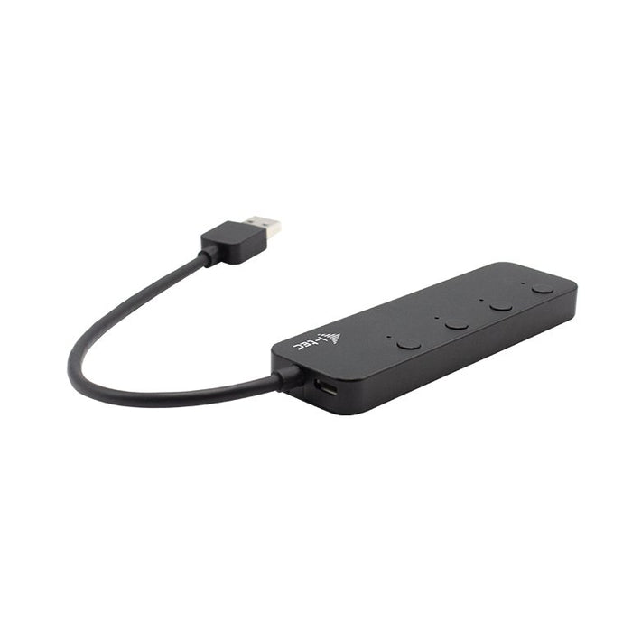 EAN 8595611703881 - i-tec U3CHARGEHUB4 hub de interfaz USB 3.2 Gen 1 (3.1 Gen 1) Type-A 5 Mbit/s Negro imagen 3