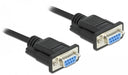 EAN 4043619873081 - DeLOCK 87308 cable de serie Negro 0,5 m DB-9 imagen 1