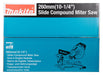 EAN 0197050003362 - Makita LS1110F sierra ingletadora 4500 RPM 1450 W imagen 13
