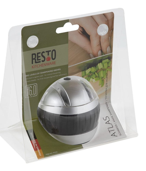 EAN 4260403577240 - Resto Kitchenware 95220 afilador de cuchillo Afilador de cuchillos de discos Negro, Plata imagen 10