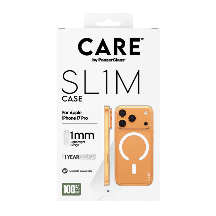 Panzerglass Care Sl1m Case Transparent W. Magsafe Ip 17 Pro