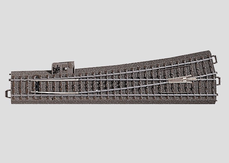 Märklin H0 C-Gleis Con Bettung 24711 Weiche Delgado Izquierda 236.1 Mm