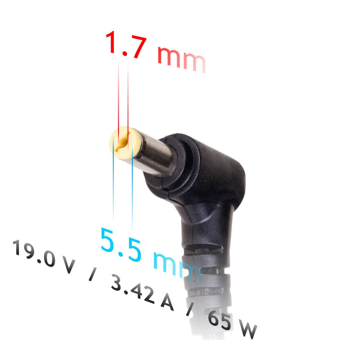 EAN 5901720130259 - Akyga AK-ND-06 adaptador e inversor de corriente Interior 65 W Negro imagen 3