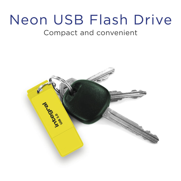 Memoria Usb 3.0 Neon Amarillo 32gb 10mb/S En É