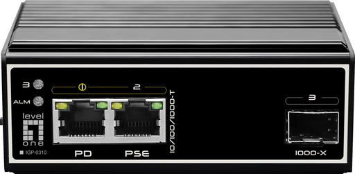 EAN 4015867226940 - LevelOne IGP-0310 switch Gigabit Ethernet (10/100/1000) Energía sobre Ethernet (PoE) Negro imagen 1