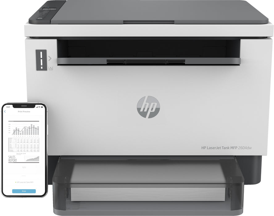 EAN 0195908729273 - HP LaserJet Tank MFP 2604dw Printer Laser A4 600 x 600 DPI 22 ppm Wifi imagen 6