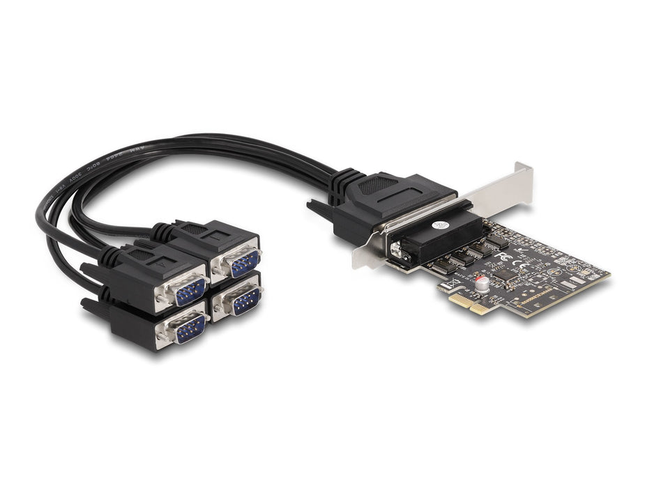Pci Express Karte Zu 4 X Seriell Rs-232
