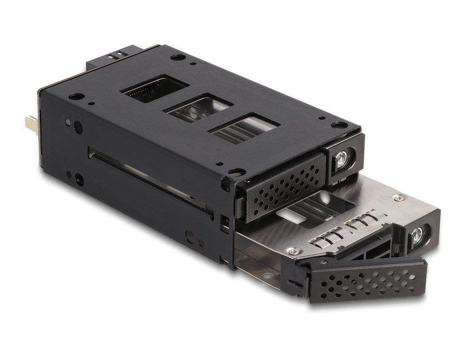 Delock 47011 Panel Bahía Disco Duro 2x 2,5" U.2 Nvme Ssd Con 5.25 Rahmen