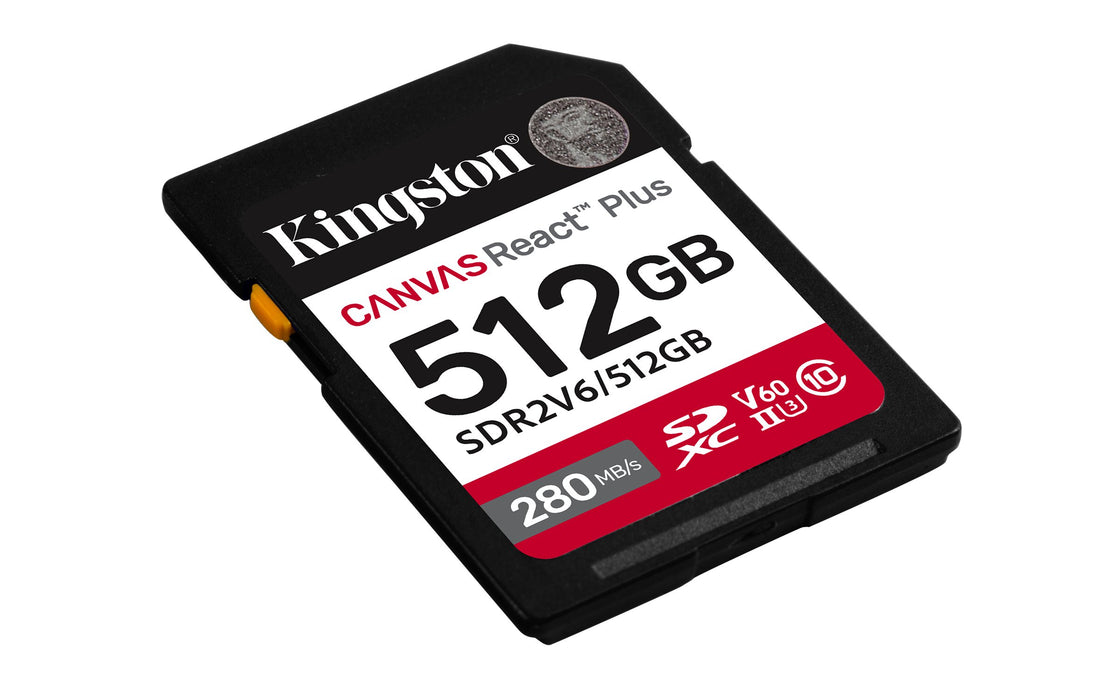 EAN 0740617340570 - Kingston Technology Canvas React Plus 512 GB SDXC UHS-II Clase 10 imagen 2