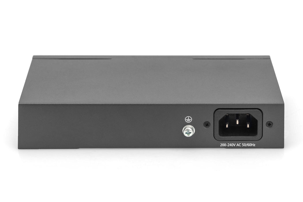 EAN 4016032485919 - Digitus DN-95354 switch Gestionado Fast Ethernet (10/100) Energía sobre Ethernet (PoE) Negro imagen 4