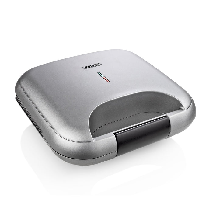 EAN 8713016082497 - Princess 127003 sandwichera 750 W Negro, Plata imagen 5