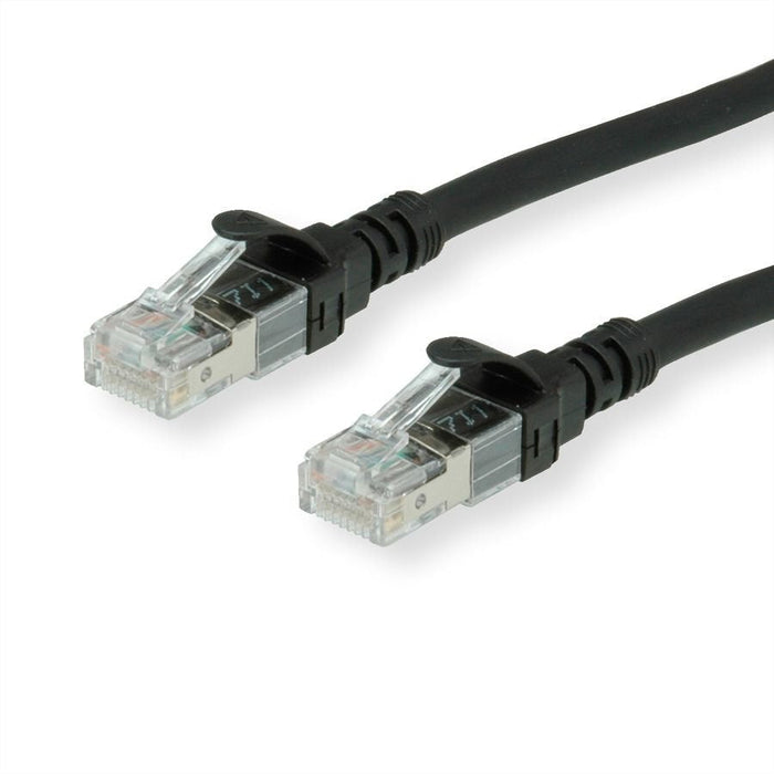 Roline Cable De Red Cat.6a Utp, Component Level, Lsoh, Schwarz, 1 M