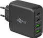EAN 4040849648175 - Goobay 64817 cargador de dispositivo móvil Auriculares, Smartphone, Tableta Negro Corriente alterna Carga imagen 1