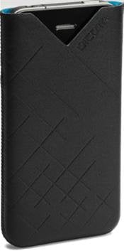 Löv Form Funda Para Teléfono Portable Cuir Negro