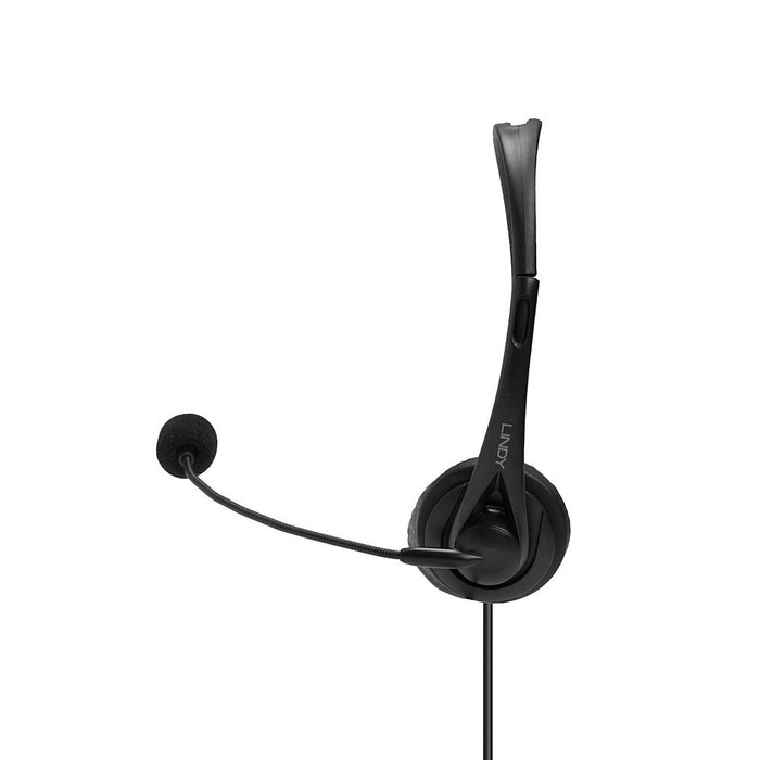EAN 4002888428705 - Lindy 42870 auricular y casco Auriculares Alámbrico Diadema Llamadas/Música USB tipo A Negro imagen 3
