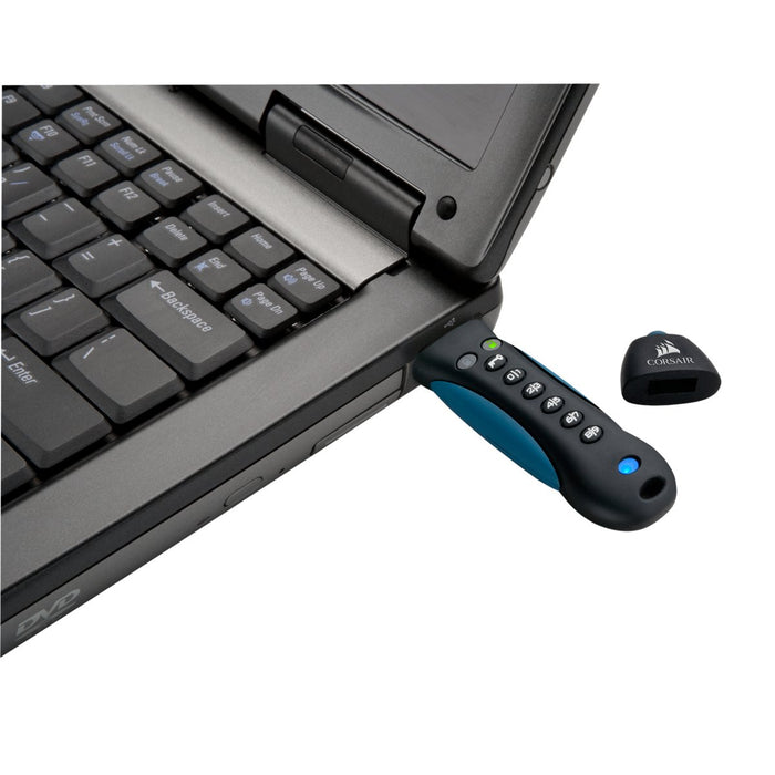 EAN 0840006664277 - Corsair Padlock unidad flash USB 256 GB USB tipo A 3.2 Gen 1 (3.1 Gen 1) Negro, Azul imagen 4