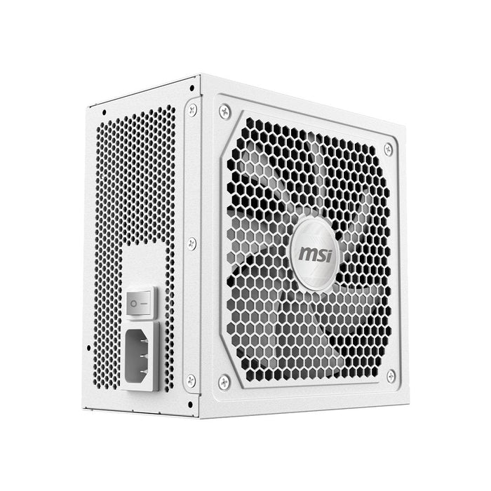 Fuente De Alimentación Msi Mag A1000gl Pcie5 White 1000 W 24-Pin Atx Atx Blanco