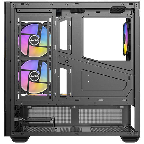 Caja  Pc Antec Cx705 Argb Mid-Tower Atx Panoramica 270º 5xvent 120mm Pwm