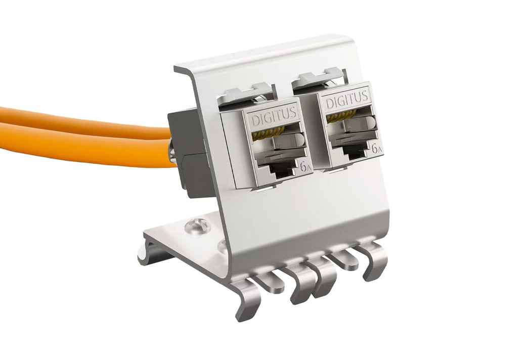 Digitus Adaptador Para Carril Din Para 2x Keystone Module