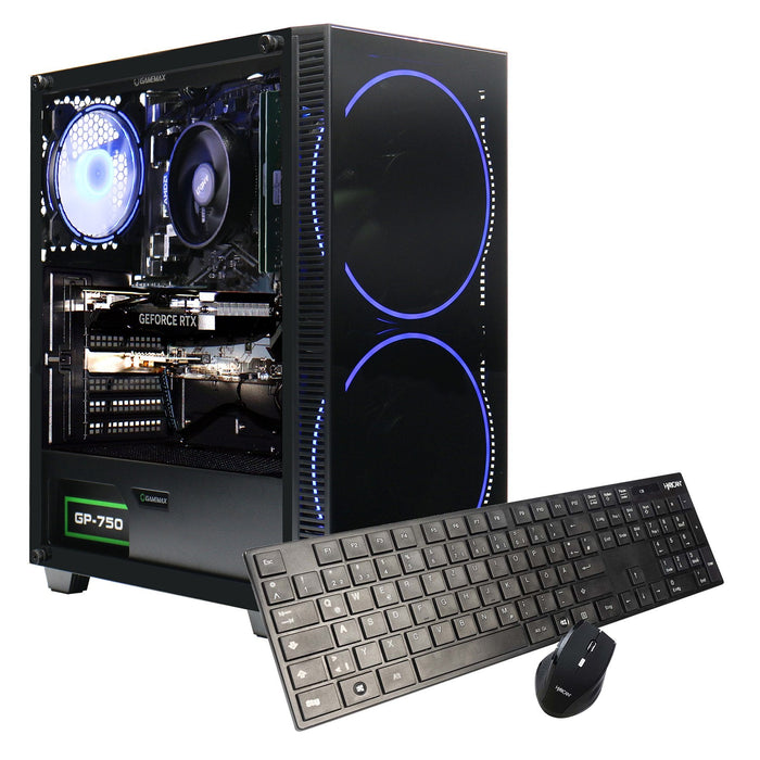 Pc  Gaming Hyrican Gamemax Negro Hole 7811 I5-14400f 16gb 1tbssd Rtx5060ti W11 Home