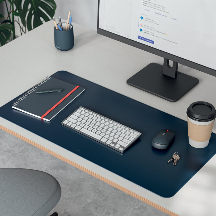 EAN 4002432141845 - Leitz 53820068 protector de escritorio Cloruro de polivinilo (PVC) Azul oscuro imagen 6