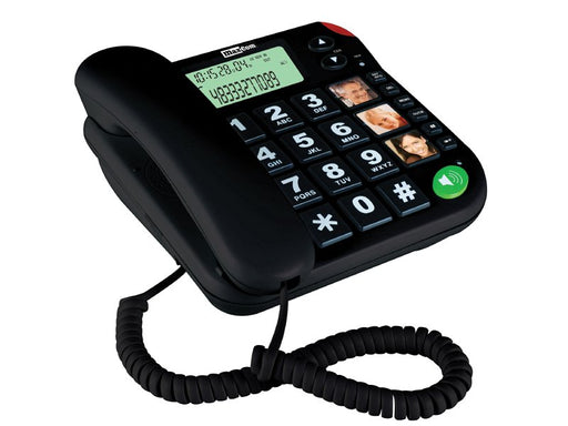 EAN 5908235972008 - MaxCom KXT480CZ teléfono Teléfono analógico Identificador de llamadas Negro imagen 1