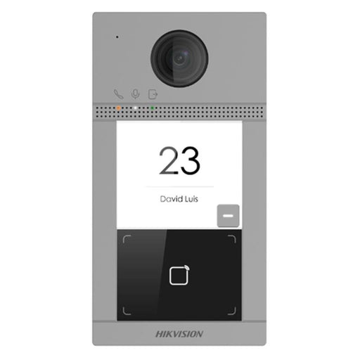 EAN 6931847110291 - Hikvision DS-KV8113-WME1(C)/FLUSH/EU sistema de intercomunicación de video 2 MP Negro, Gris imagen 1