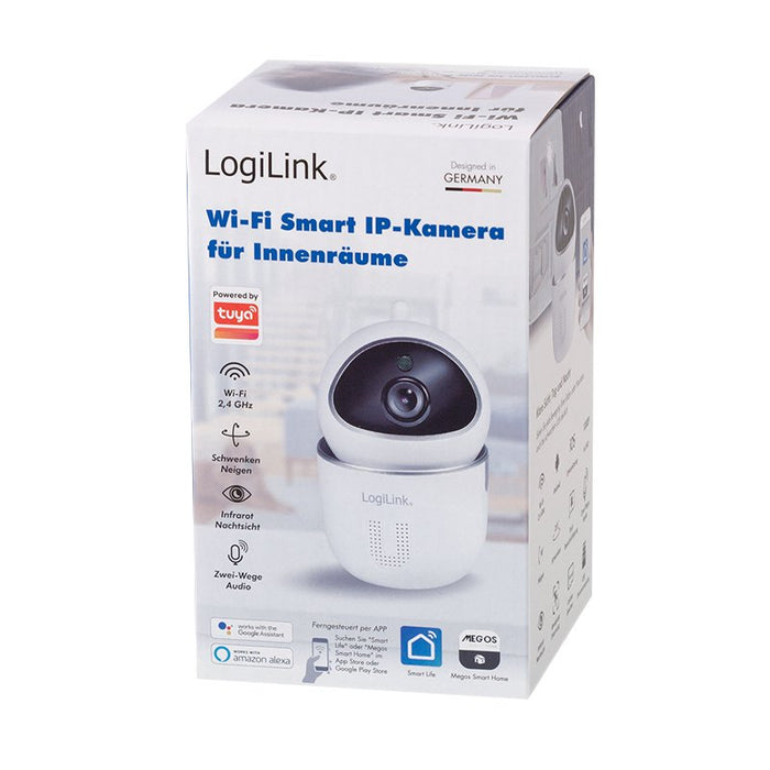 Cámara Ip Inteligente Wi-Fi Para Interiores, Compatible Con Tuya.