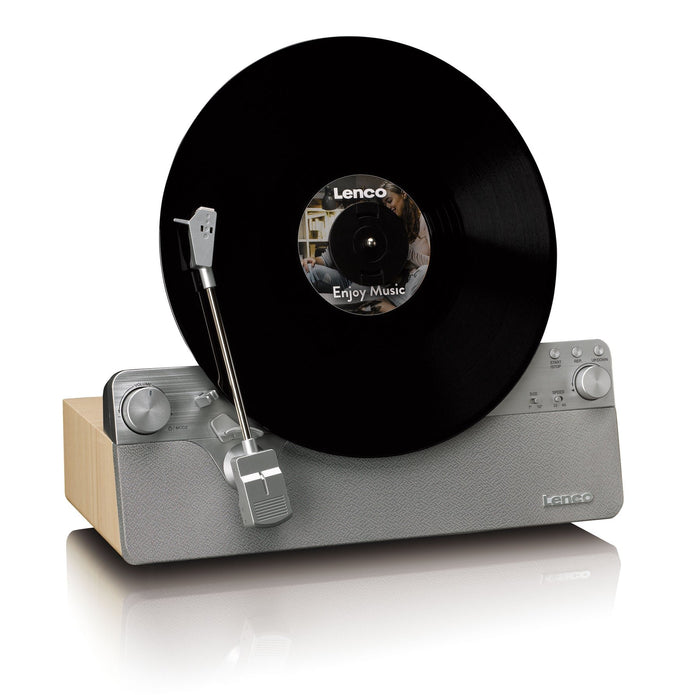 EAN 8711902086901 - Lenco LSA-071SI Tocadiscos de tracción por correa Gris Totalmente automático imagen 2