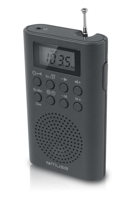 EAN 3700460206703 - Muse M-03 R radio Portátil Analógica Negro imagen 1