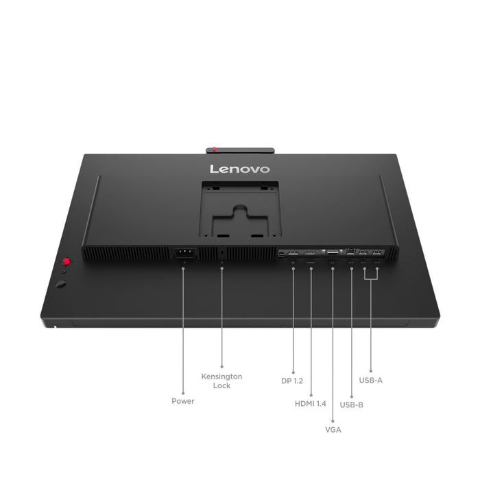 EAN 0198157434455 - Lenovo ThinkVision T27QD-4v pantalla para PC 68,6 cm (27") 2560 x 1440 Pixeles Quad HD LCD Negro imagen 12