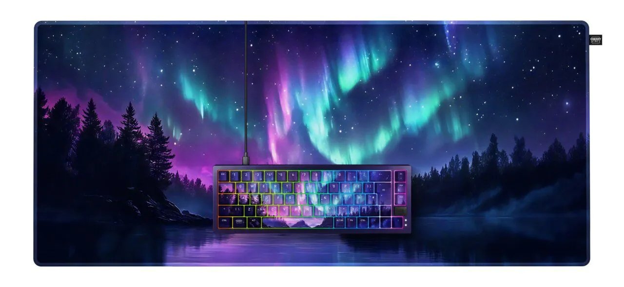 Cherry Northern Light Bundle Teclado Hogar Usb Qwertz Alemán Multicolor