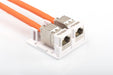 EAN 4016032180135 - Digitus AT-AG 302A-WH caja de tomacorriente RJ-45 Blanco imagen 5