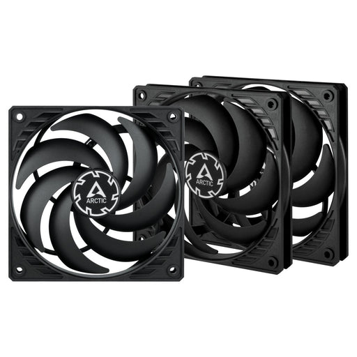 EAN 4895213703888 - ARCTIC P12 Slim PWM PST Carcasa del ordenador Ventilador 12 cm Negro 3 pieza(s) imagen 1