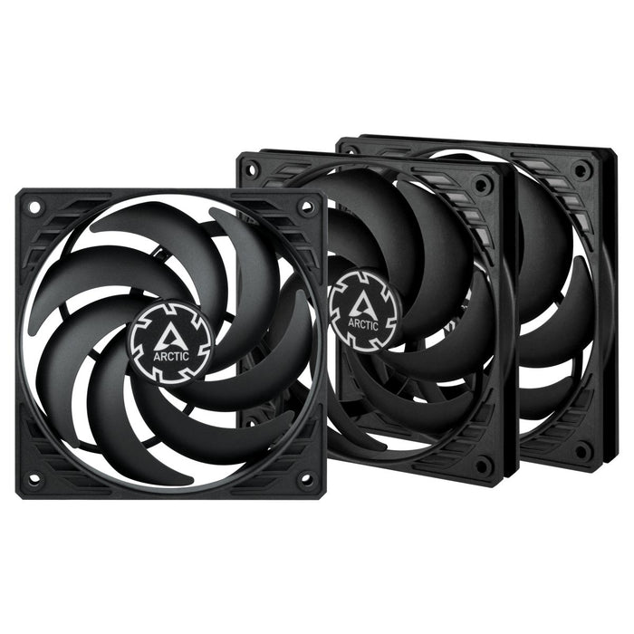 EAN 4895213703888 - ARCTIC P12 Slim PWM PST Carcasa del ordenador Ventilador 12 cm Negro 3 pieza(s) imagen 1