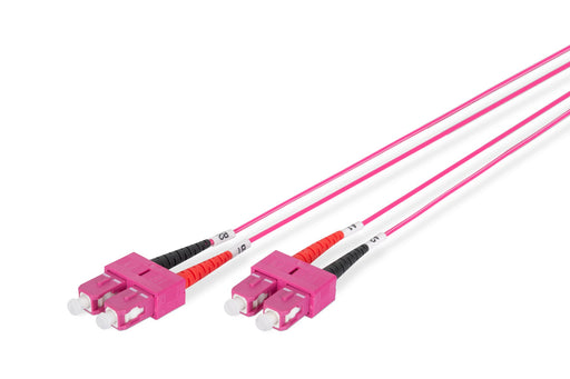 EAN 4016032308850 - Digitus DK-2522-01-4 Cable de fibra óptica e InfiniBand 1 m I-VH Violeta imagen 1
