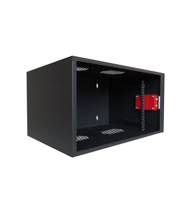 Wp Wall Mount Rack 19" Rws Series 6u Wxdxh: 560x600x400 Mm, Black Ral 9005