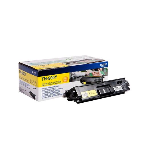 EAN 4977766748490 - Brother TN-900YP cartucho de tóner 1 pieza(s) Original Amarillo imagen 1