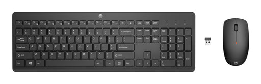 EAN 0195122117832 - HP 230 Wireless Mouse and Keyboard Combo teclado Ratón incluido Oficina RF inalámbrico Negro imagen 1
