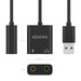 EAN 8436574709803 - AISENS A106-0769 cambiador de género para cable 2x 3.5 mm imagen 3