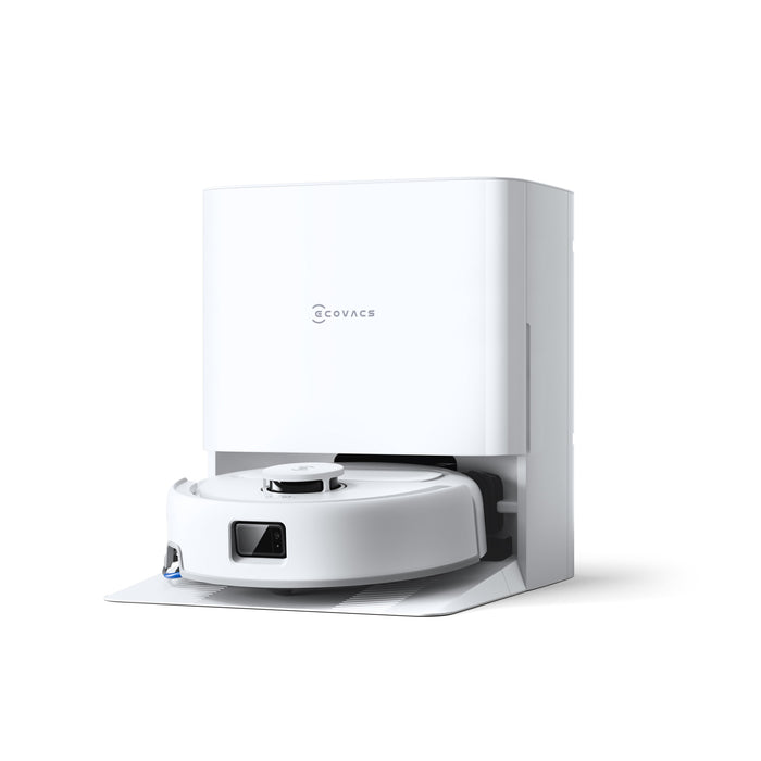Ecovacs Deebot Mini 2 Vacuum Cleaner,Robot,Wet&Dry,Compact Design,White+Auto-Empty Station