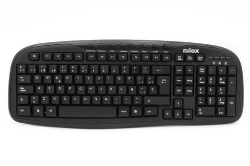 EAN 8436556148484 - Nilox MULTIMEDIA USB ESPANOL teclado Universal QWERTY Español Negro imagen 2