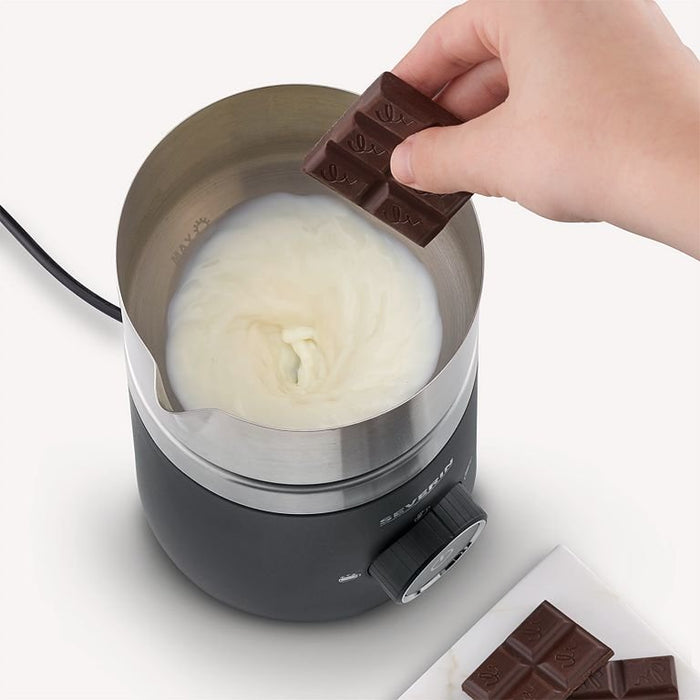 EAN 4008146033209 - Severin SM 3585 espumador o calentador de leche Automatic milk frother/warmer Negro, Plata imagen 4