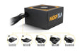 EAN 8436532166952 - NOX Urano VX Bronze Edition unidad de fuente de alimentación 650 W 20+4 pin ATX ATX Negro, Naranja imagen 4