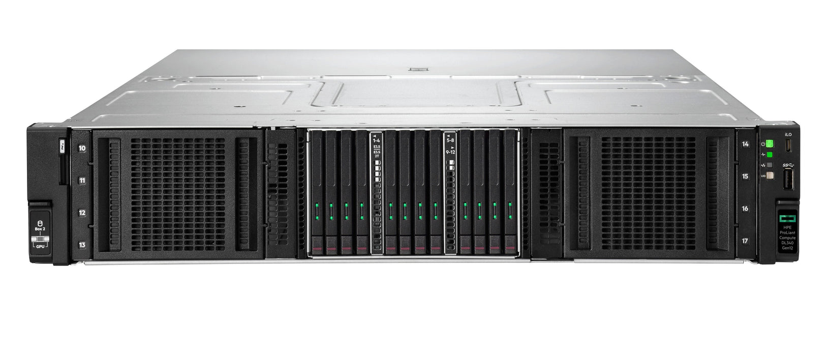 Server Hpe Proliant Dl340 Gen12 2he 6505p 2.2ghz 12-Core 2x32gb-R 8sff Hot Plug Mr408i-O 2x1000w