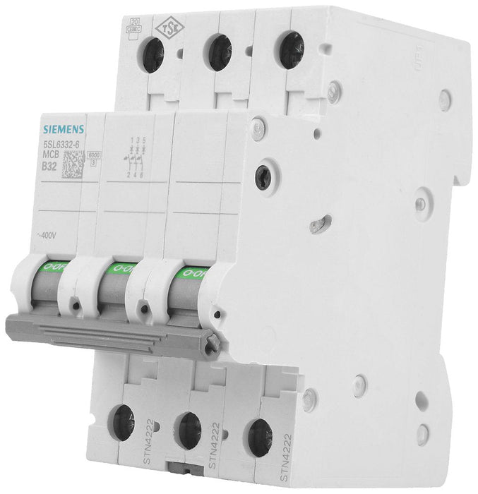 Siemens Automat B 32a 5sl63326 400v 6ka 3p