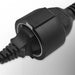 EAN 5901878539065 - Qoltec 53906 cable de transmisión Negro 0,15 m IEC 320 Schuko imagen 2