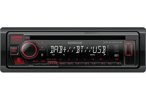 EAN 0019048230768 - Kenwood KDC-BT450DAB receptor multimedia para coche Negro 50 W Bluetooth imagen 1