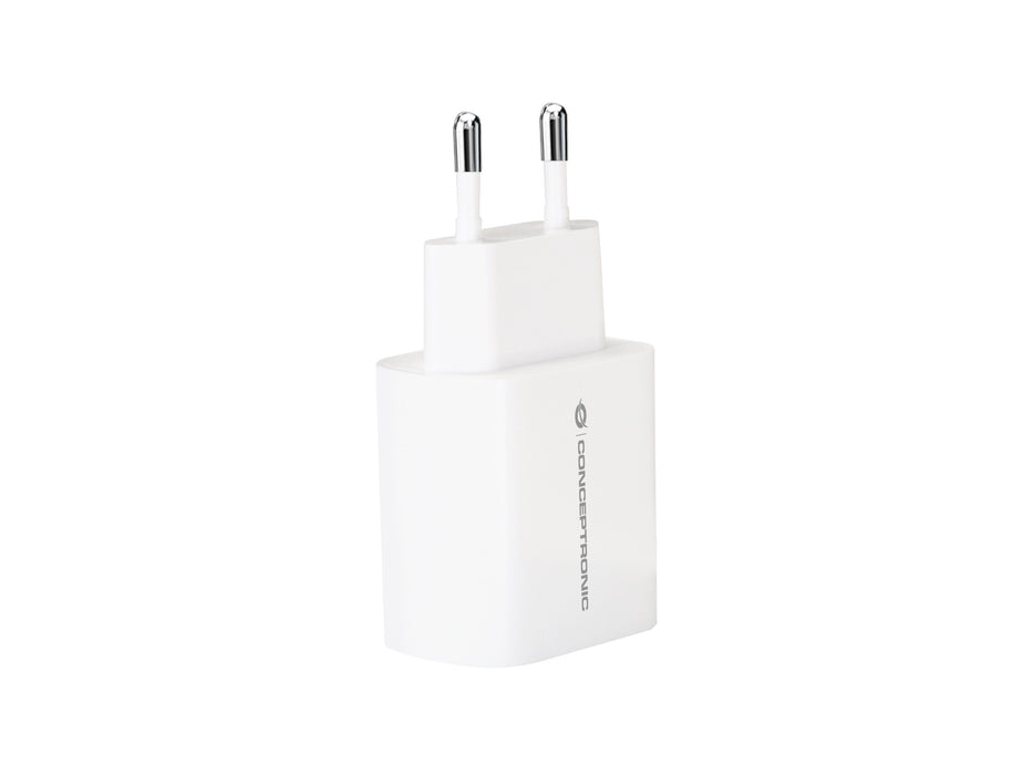 EAN 4015867236451 - Conceptronic ALTHEA14W cargador de dispositivo móvil Universal Blanco Corriente alterna Carga rápida Inte imagen 4